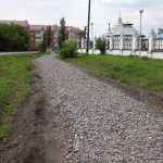 К асфальтированию готов тротуар по улице Московской (от Энгельса до Свердлова).