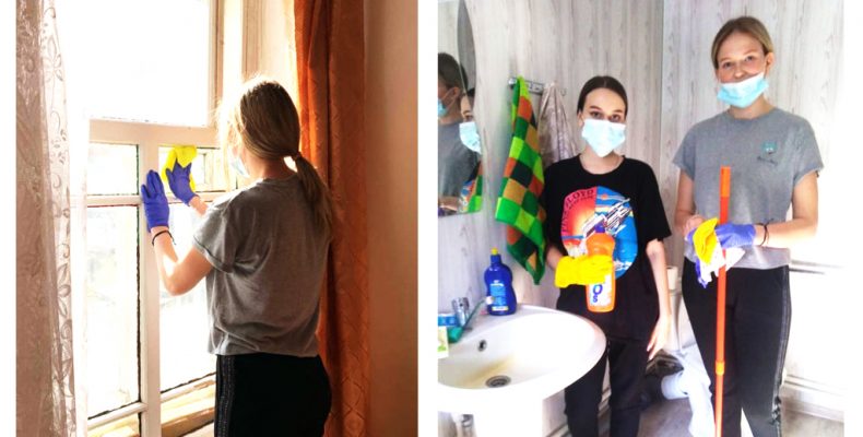 Тимуровцы спешат на помощь