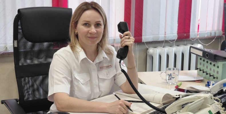 Станция в центре Транссиба