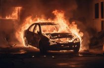 Теплопушка подожгла гараж