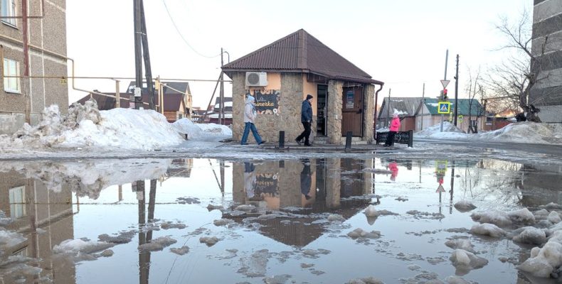 Градус повысился – дороги поплыли
