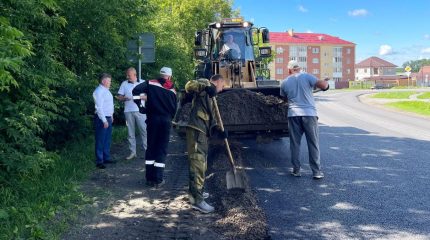 Работы в разгаре