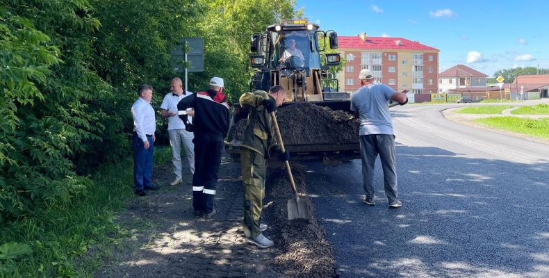 Работы в разгаре