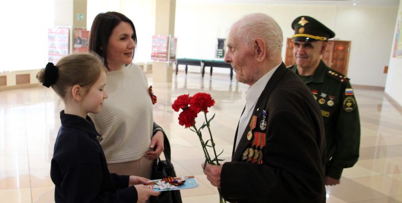На встрече с ветераном Смерша