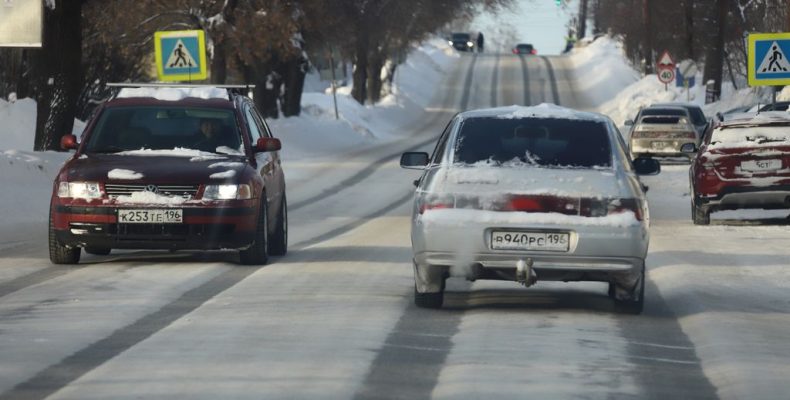 В морозы на дорогах