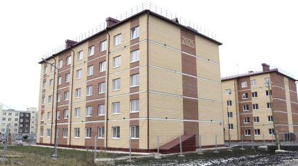 Дом готовят к сдаче