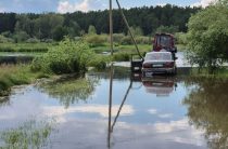 Пышма вышла из берегов