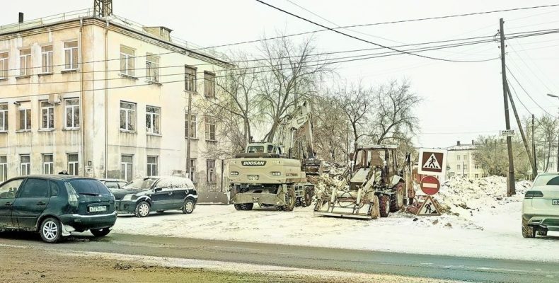 Движение по Свердлова ограничено