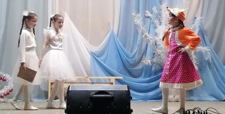 Любовались игрой артистов