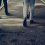 Часть тротуара построена
